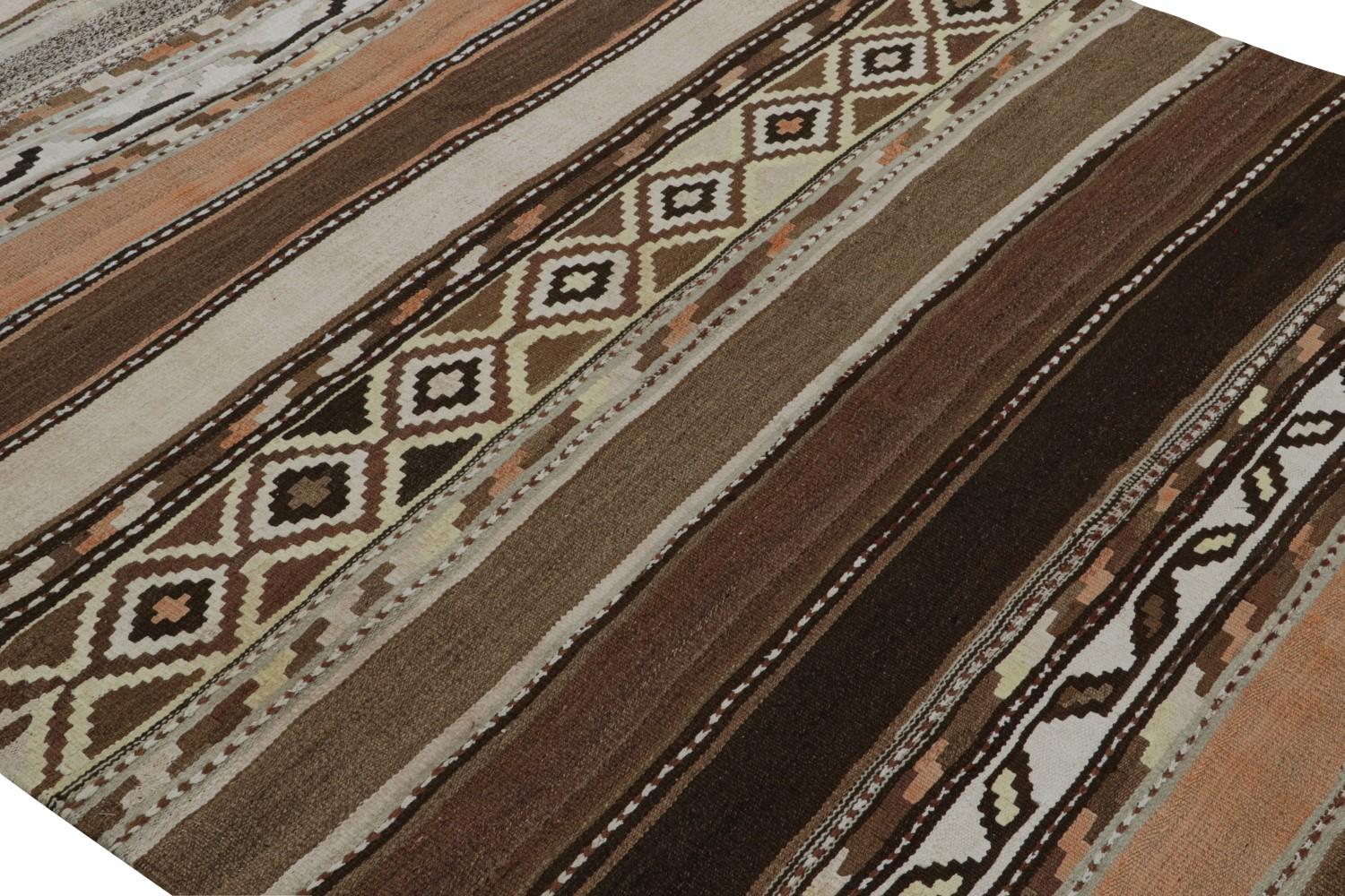 Vintage Persian tribal Kilim rug