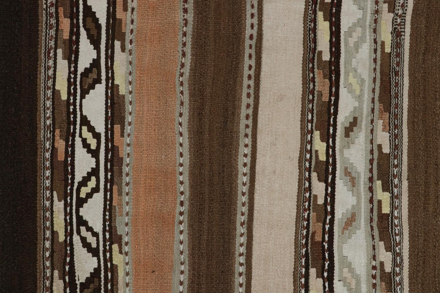 Vintage Persian tribal Kilim rug