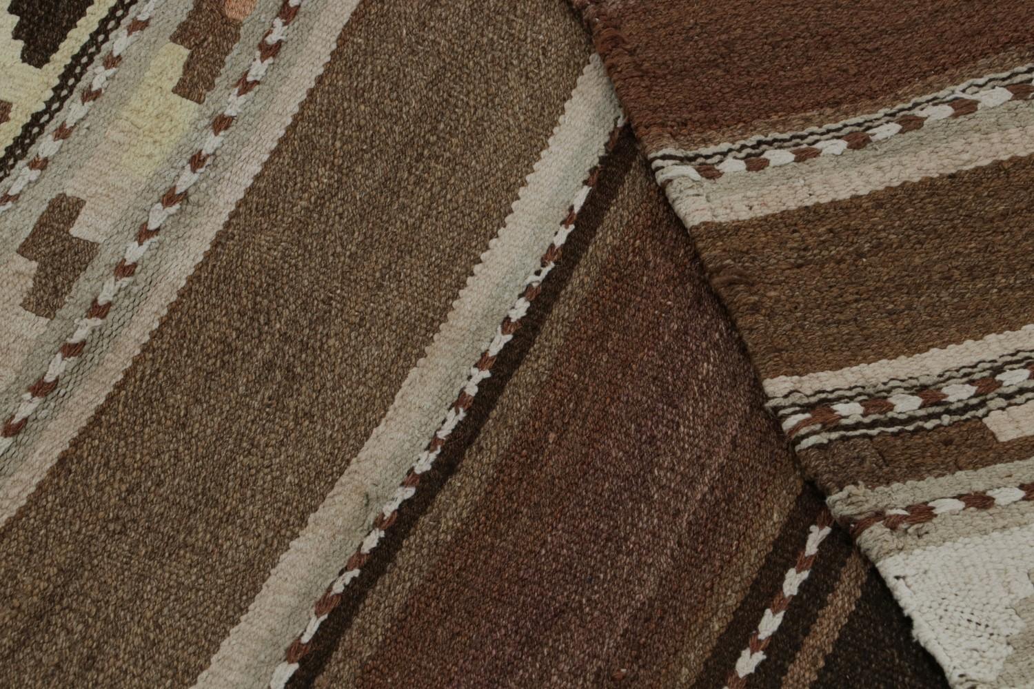 Vintage Persian tribal Kilim rug