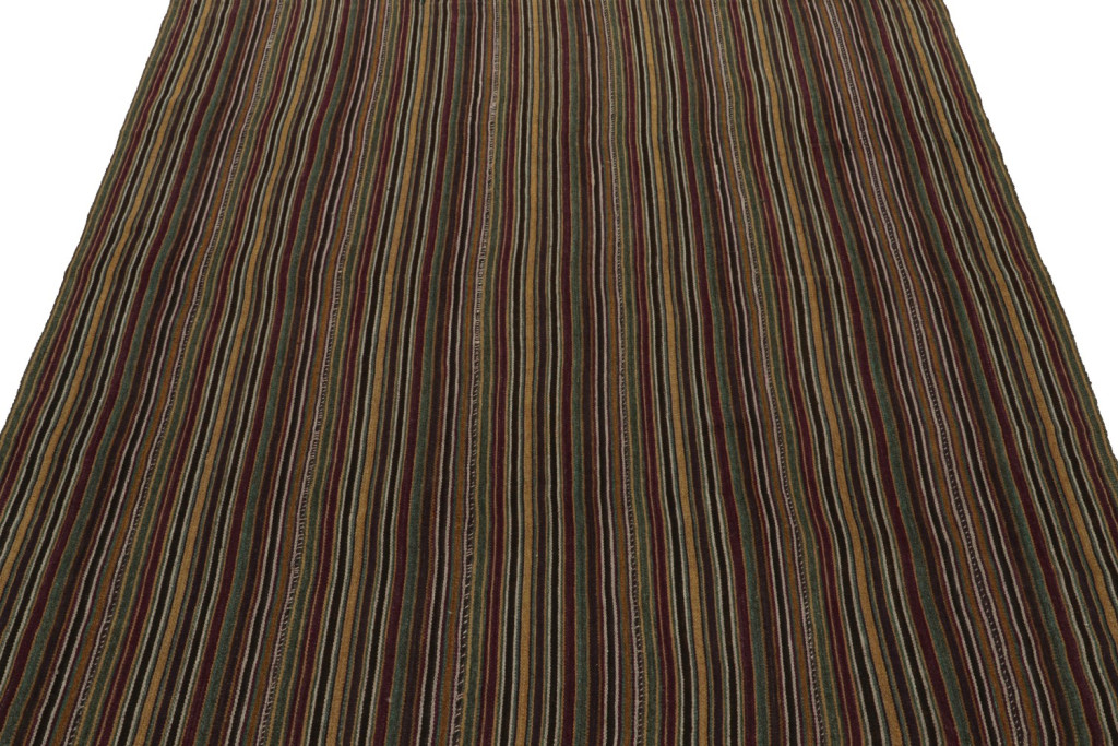 Vintage tribal Persian Kilim rug