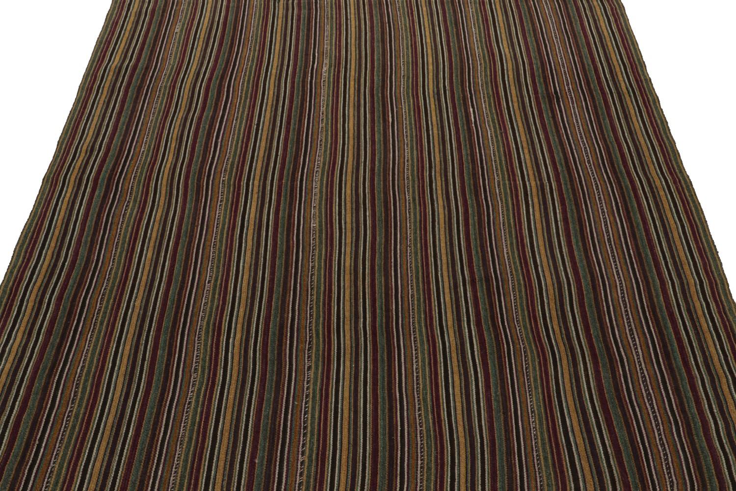 Vintage tribal Persian Kilim rug
