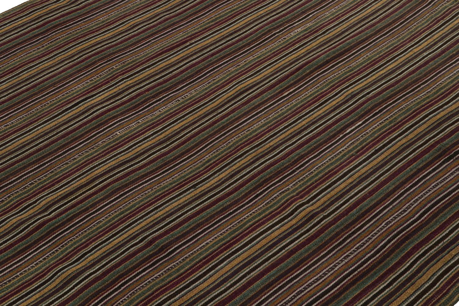 Vintage tribal Persian Kilim rug