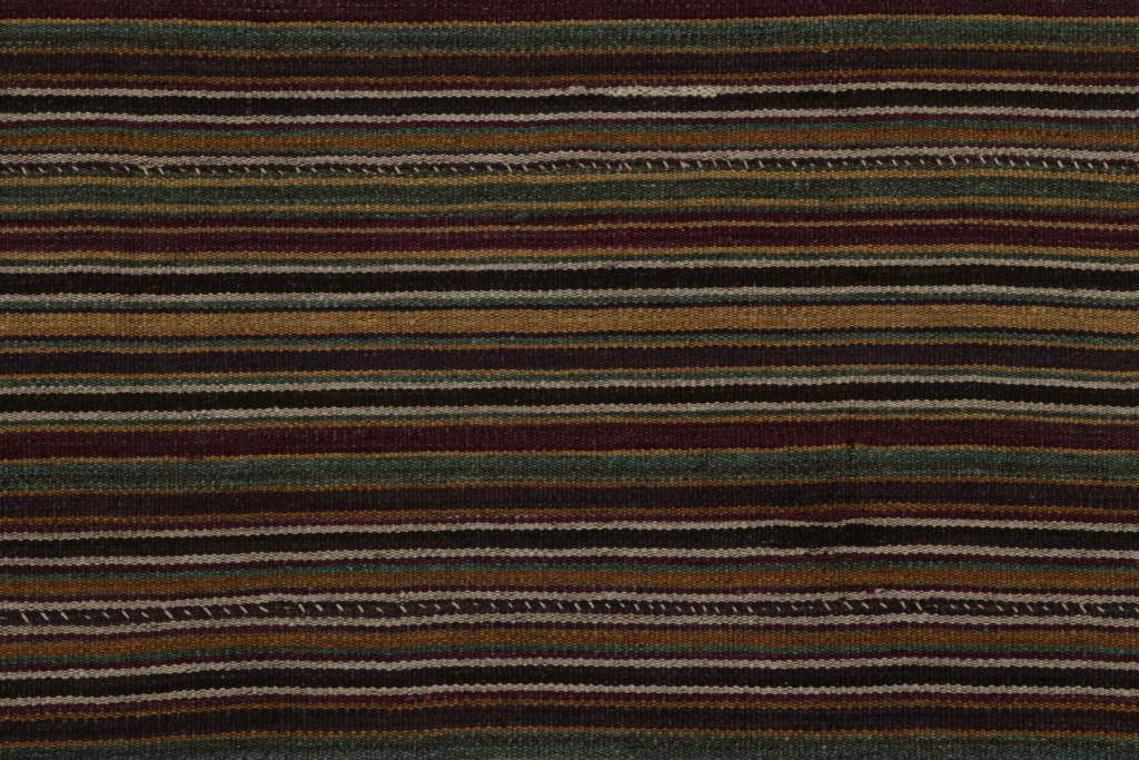 Vintage tribal Persian Kilim rug