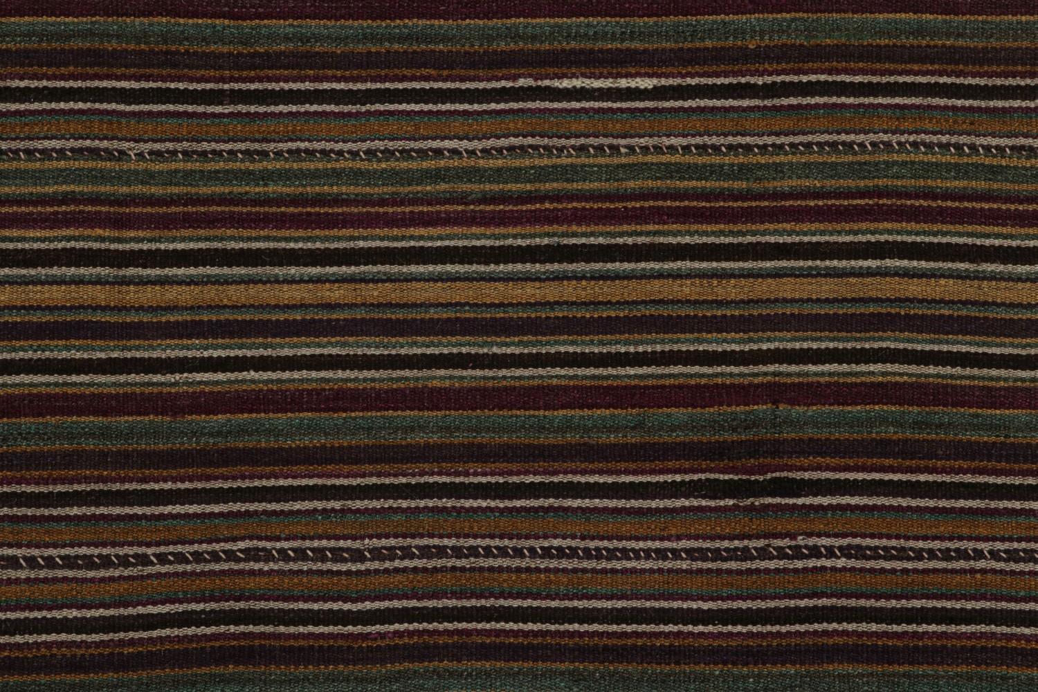 Vintage tribal Persian Kilim rug