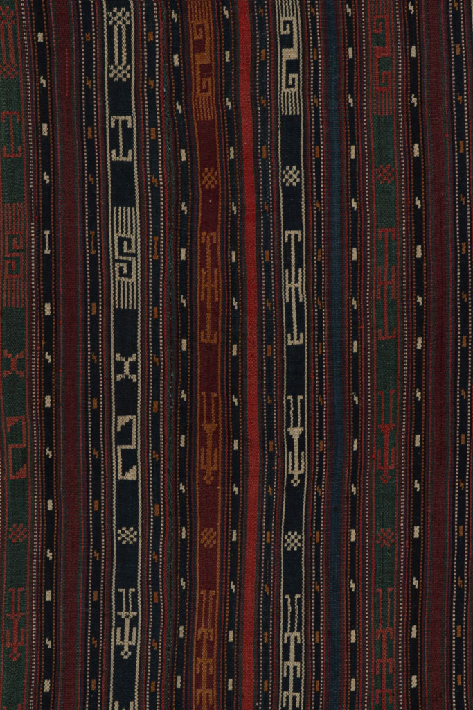 Vintage tribal Persian Kilim rug