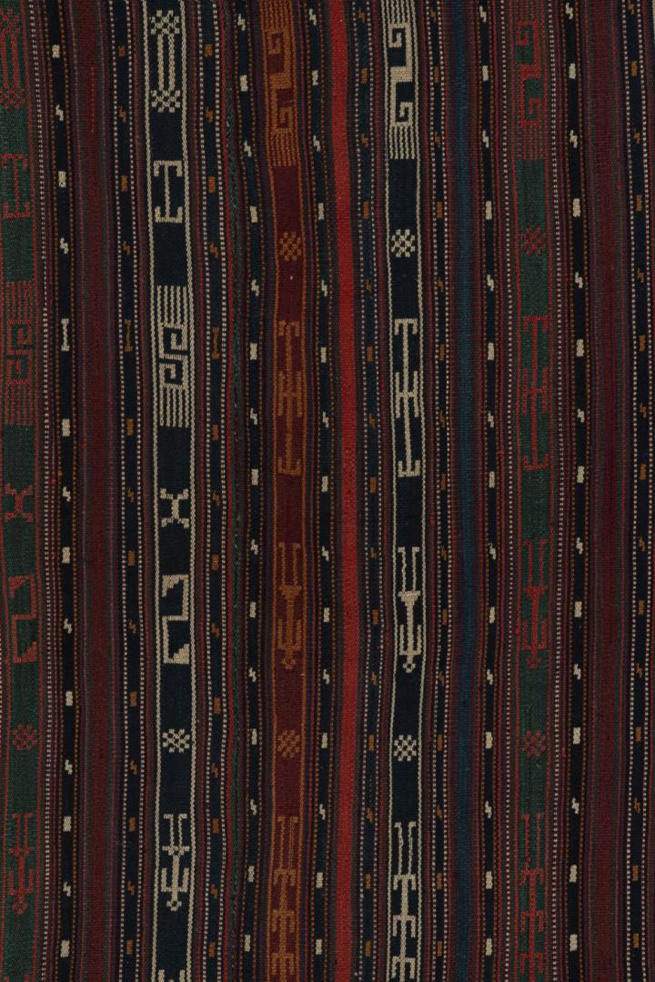 Vintage tribal Persian Kilim rug