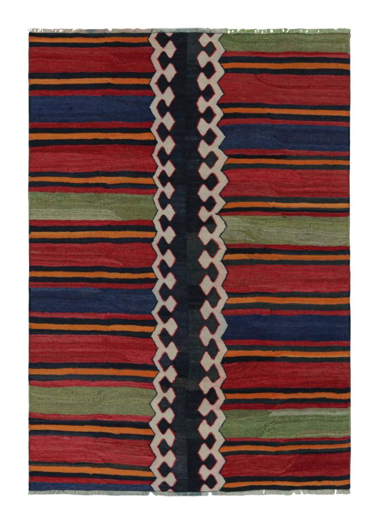 Vintage Tribal kilim rug