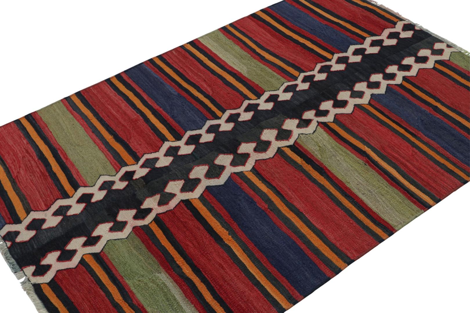 Vintage Tribal kilim rug