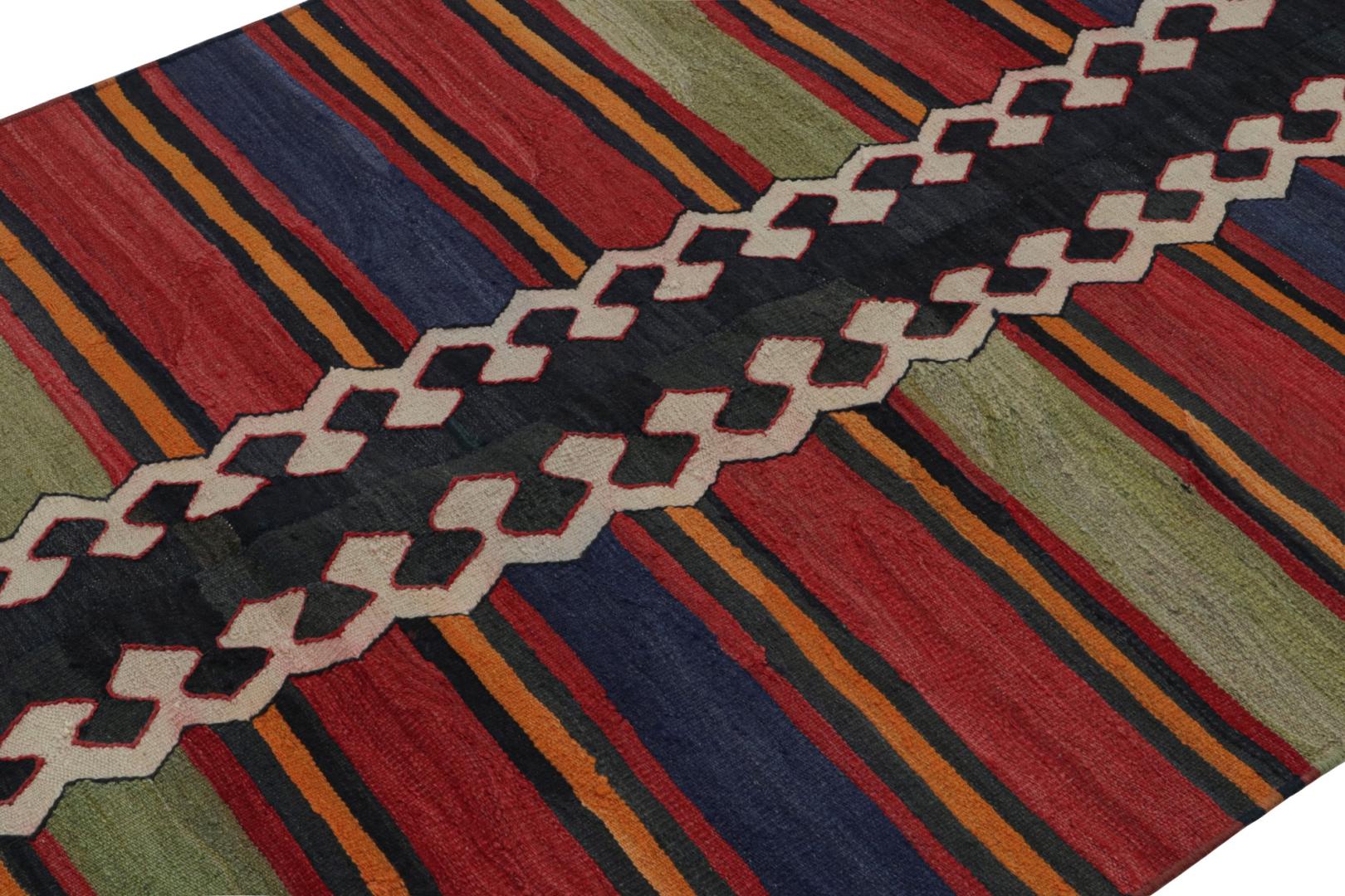 Vintage Tribal kilim rug