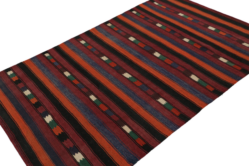 Vintage Afghani tribal Kilim Rug