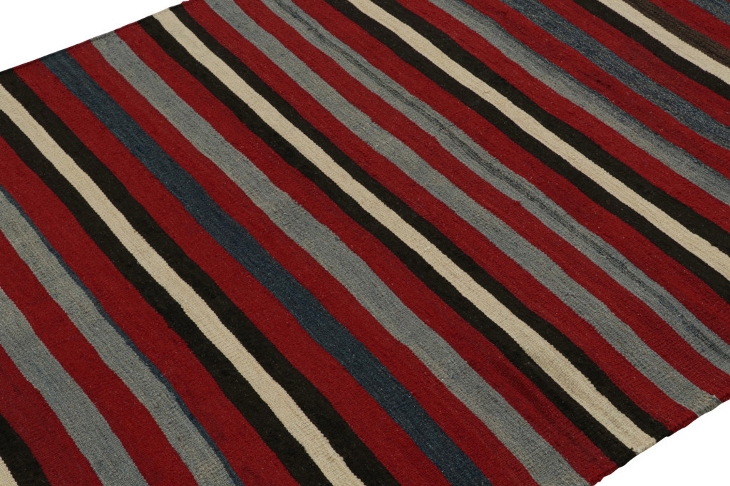 Afghan Tribal Kilim Rug in Red