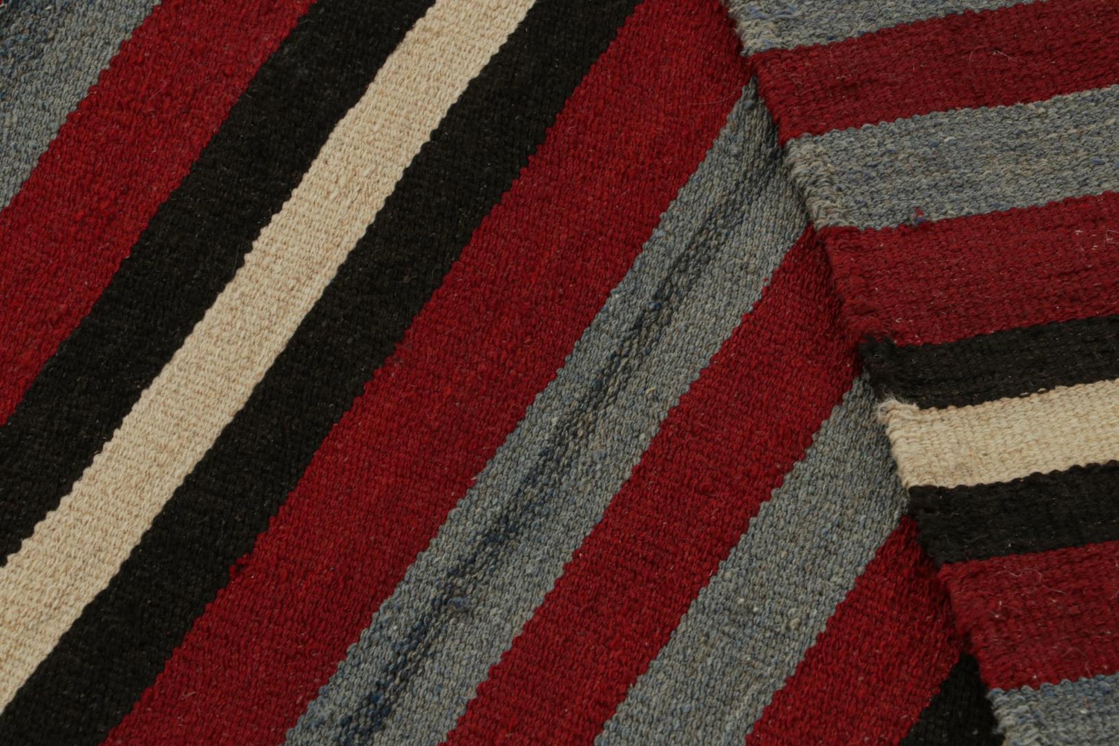 Afghan Tribal Kilim Rug in Red