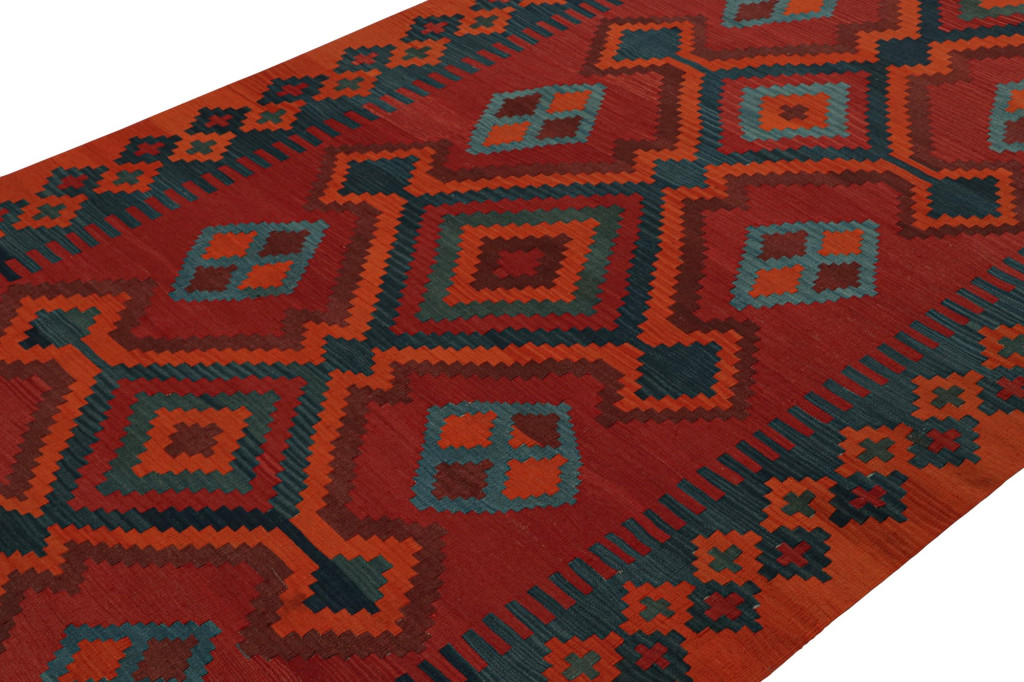 Vintage Afghan Tribal Kilim Rug