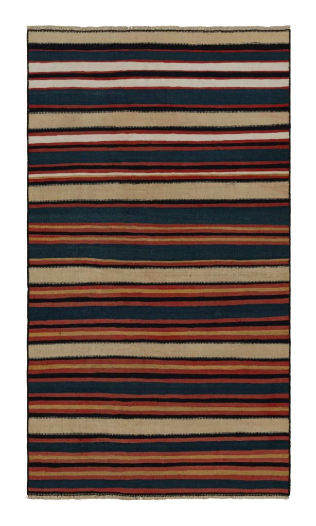 Vintage Afghani tribal Kilim runner rug