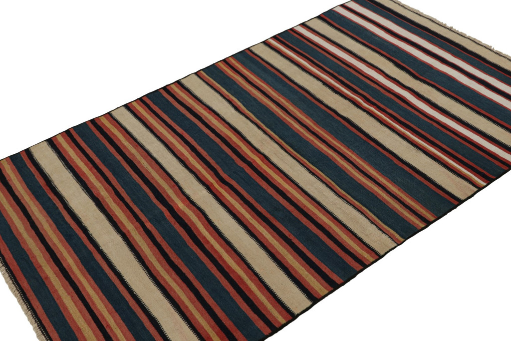 Vintage Afghani tribal Kilim runner rug