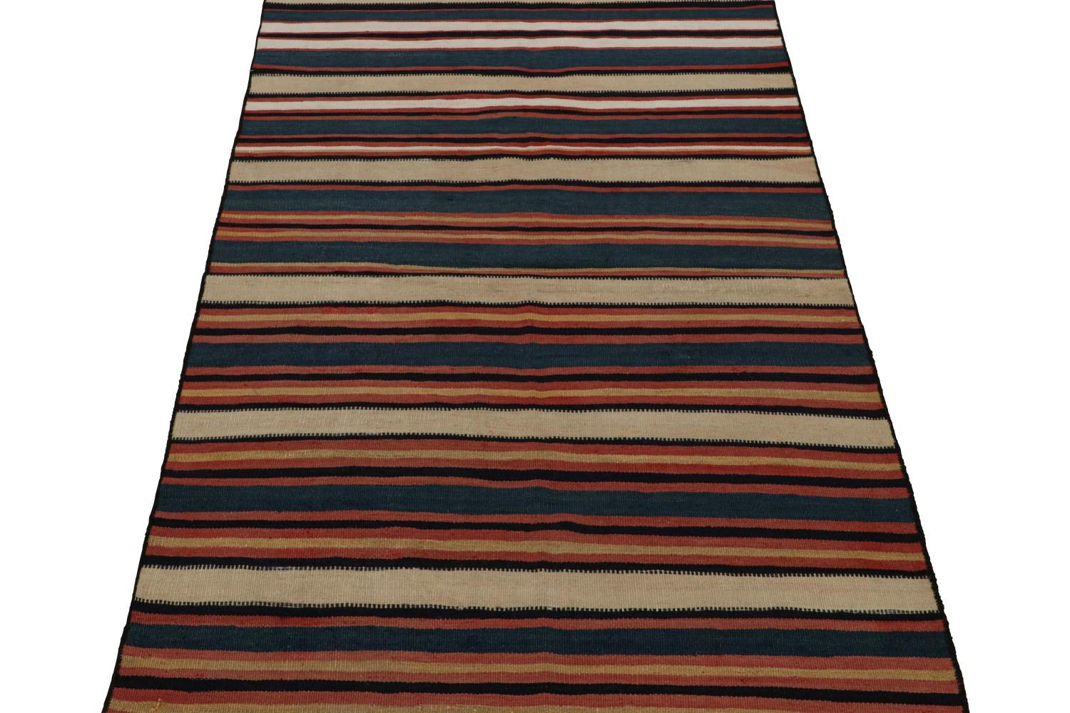 Vintage Afghani tribal Kilim runner rug