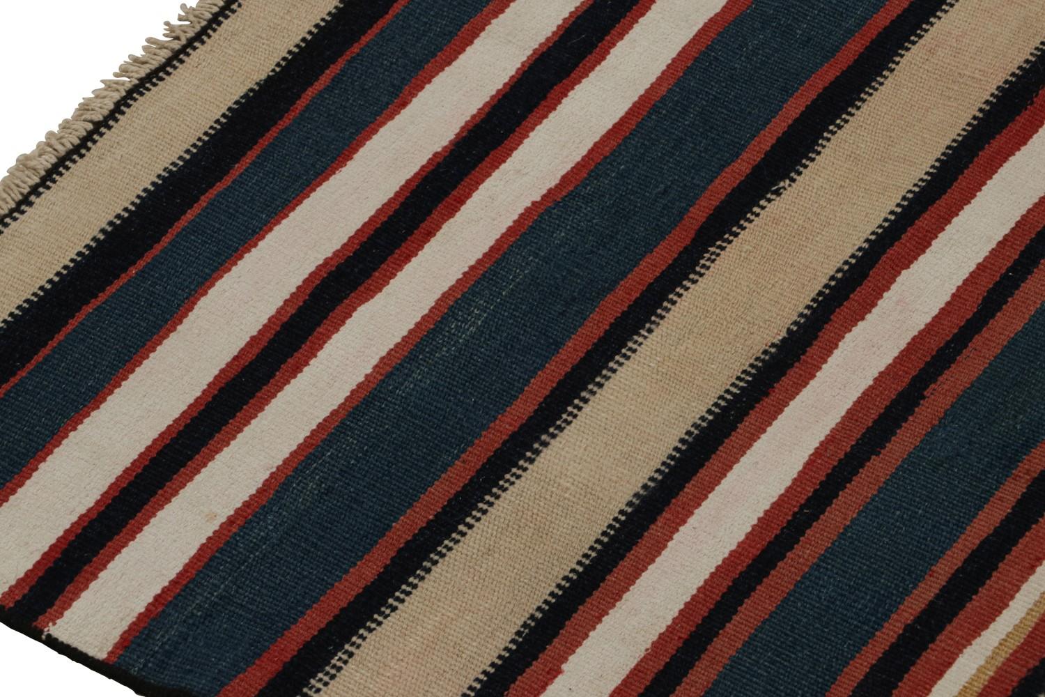 Vintage Afghani tribal Kilim runner rug