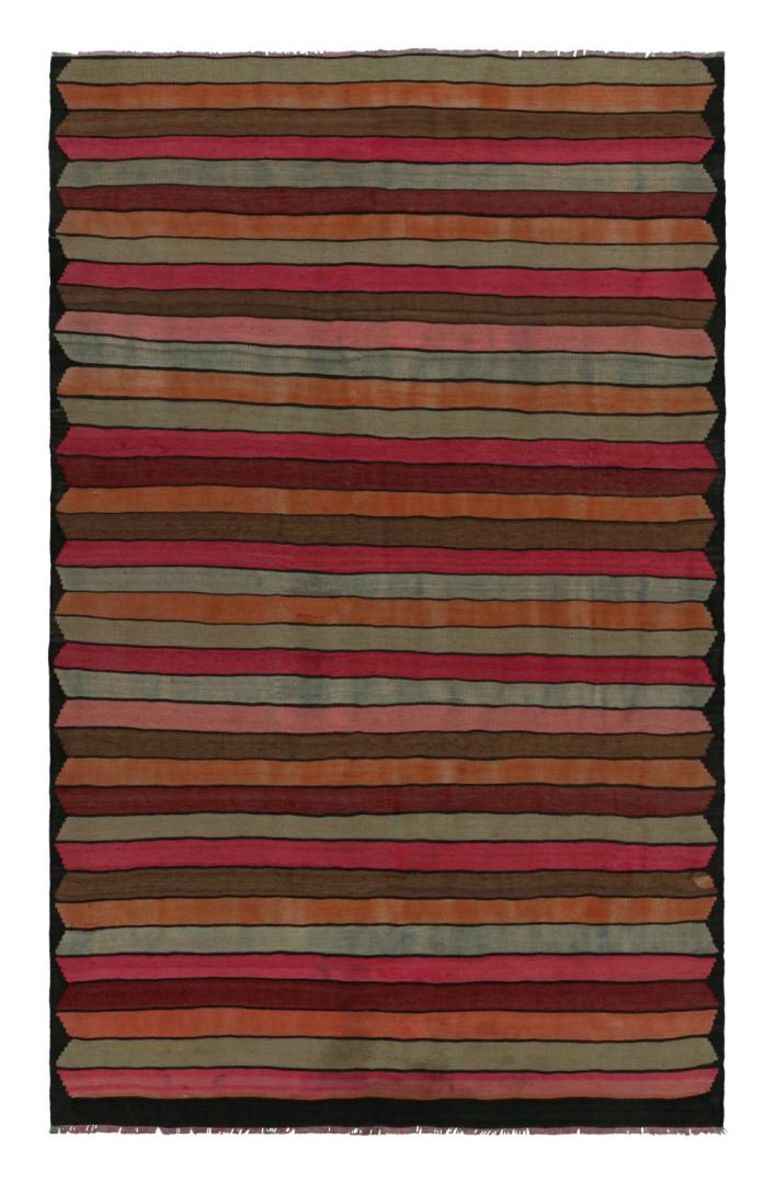 Vintage Persian tribal Kilim rug