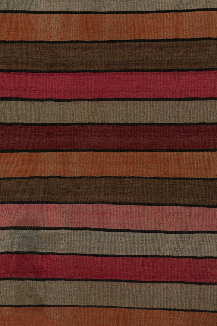 Vintage Persian tribal Kilim rug