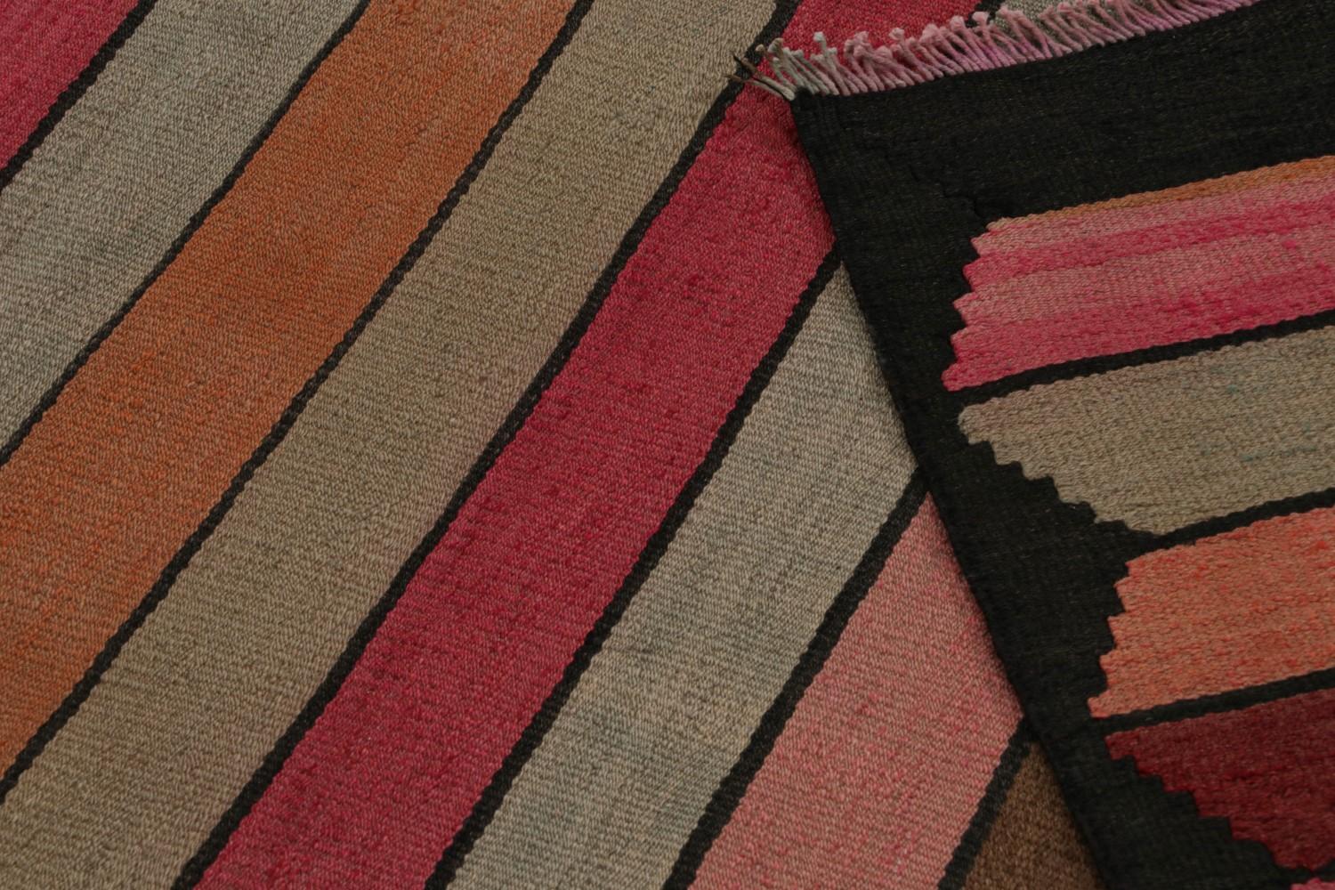 Vintage Persian tribal Kilim rug