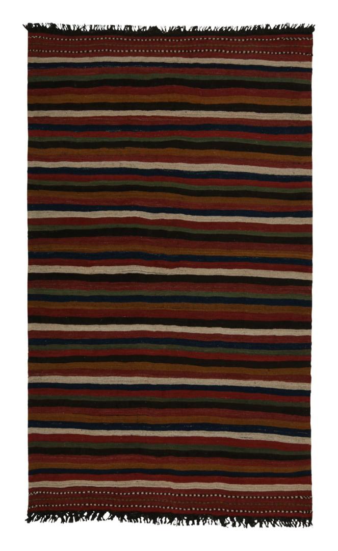 Vintage Afghani tribal Kilim rug