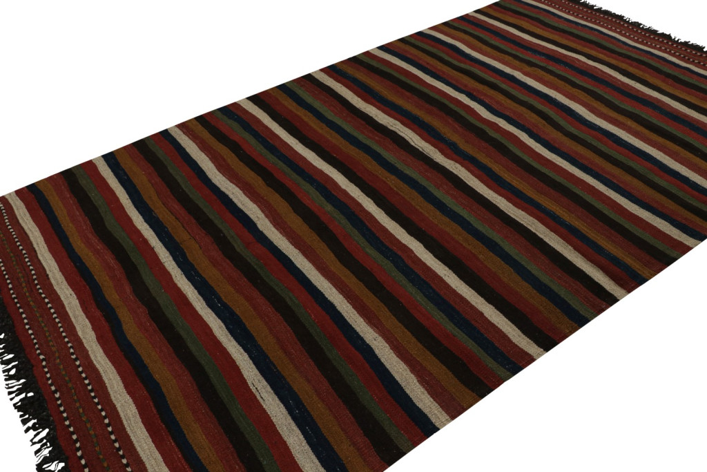 Vintage Afghani tribal Kilim rug