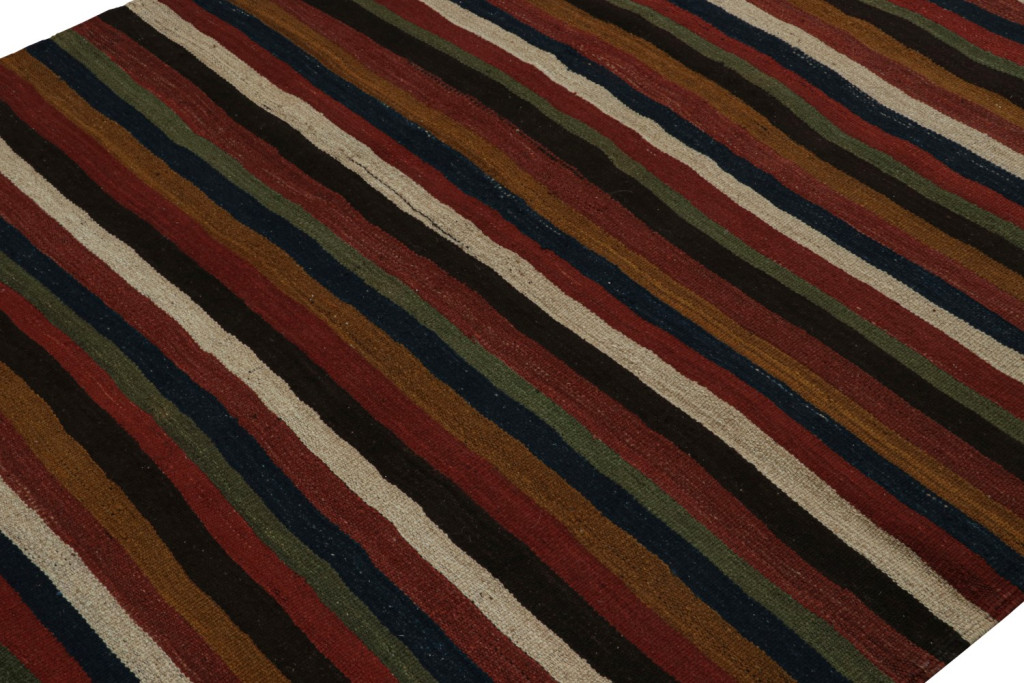 Vintage Afghani tribal Kilim rug