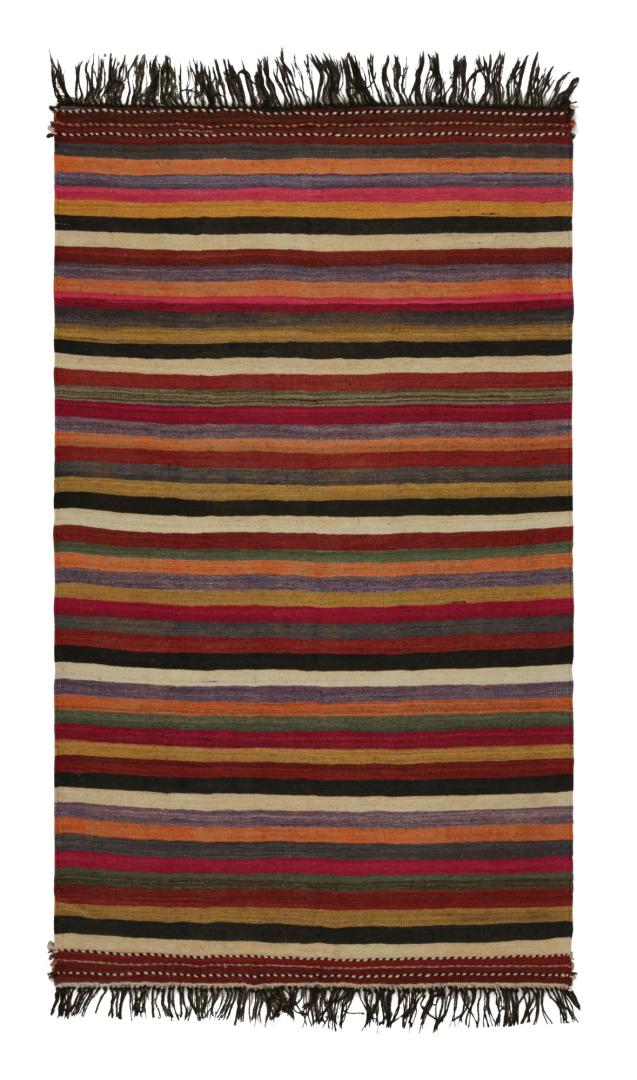Vintage Afghani tribal Kilim runner rug