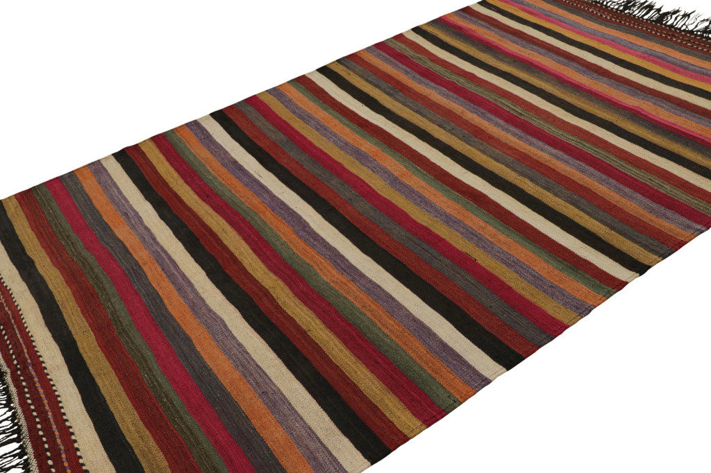 Vintage Afghani tribal Kilim runner rug