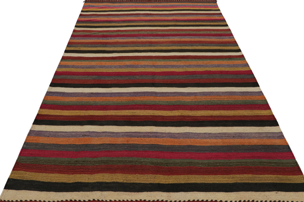 Vintage Afghani tribal Kilim runner rug