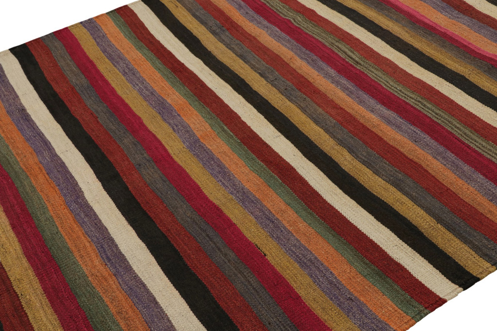 Vintage Afghani tribal Kilim runner rug