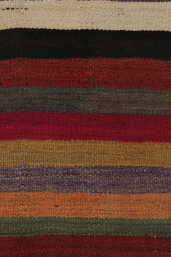 Vintage Afghani tribal Kilim runner rug