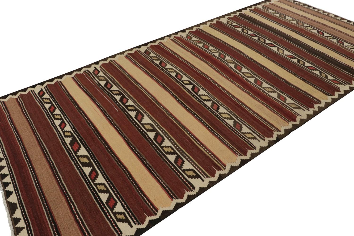 Vintage Afghani Tribal Kilim runner rug