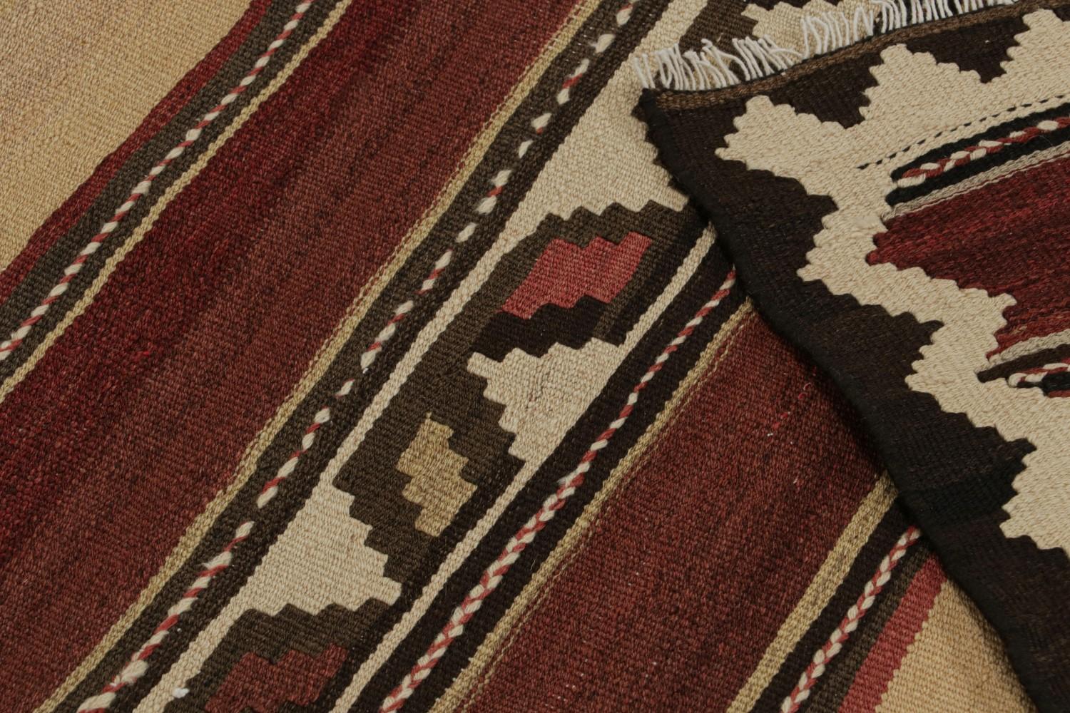 Vintage Afghani Tribal Kilim runner rug