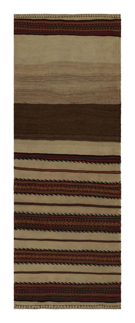 Vintage Afghani tribal Kilim runner rug