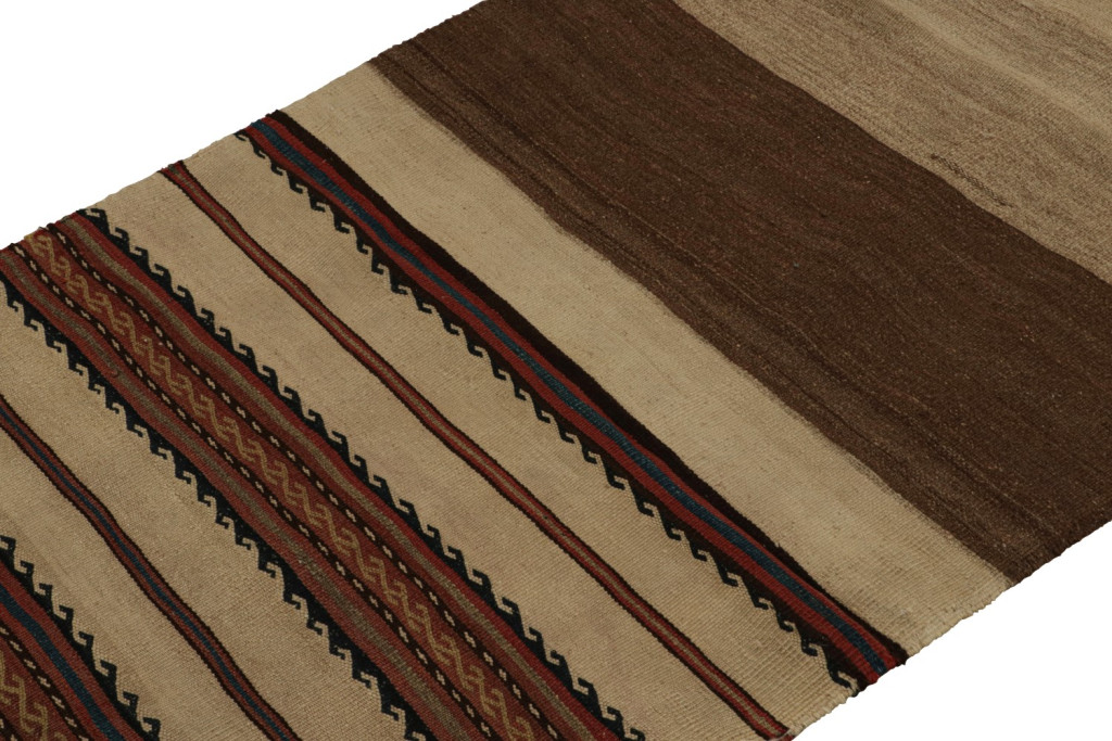 Vintage Afghani tribal Kilim runner rug