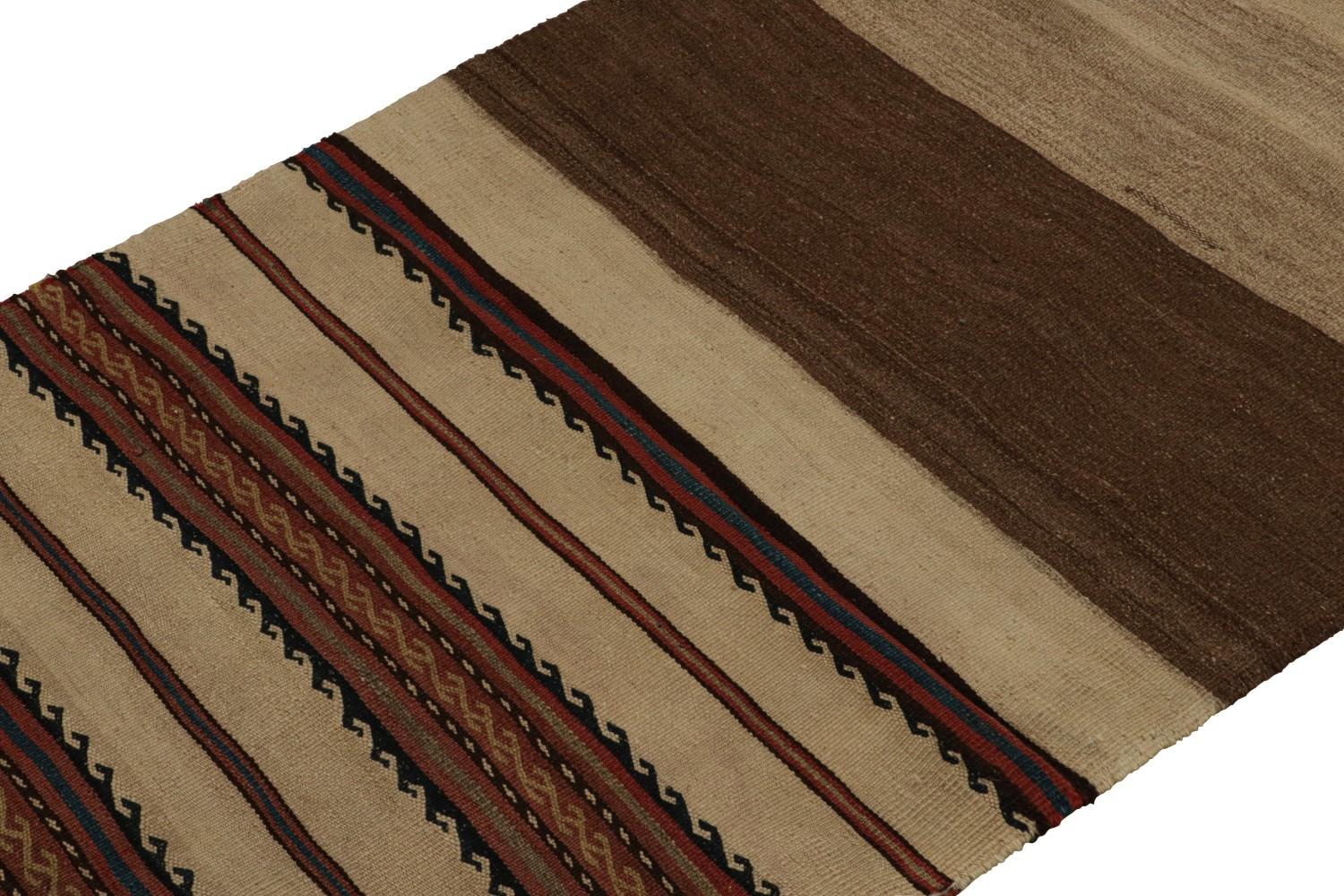 Vintage Afghani tribal Kilim runner rug