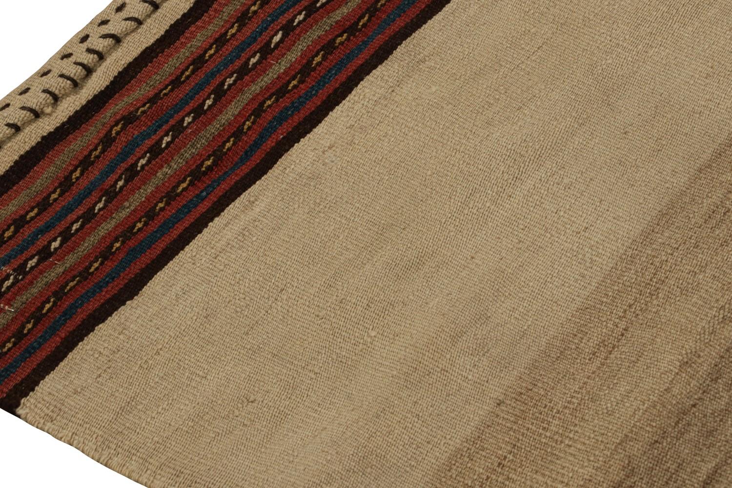 Vintage Afghani tribal Kilim runner rug