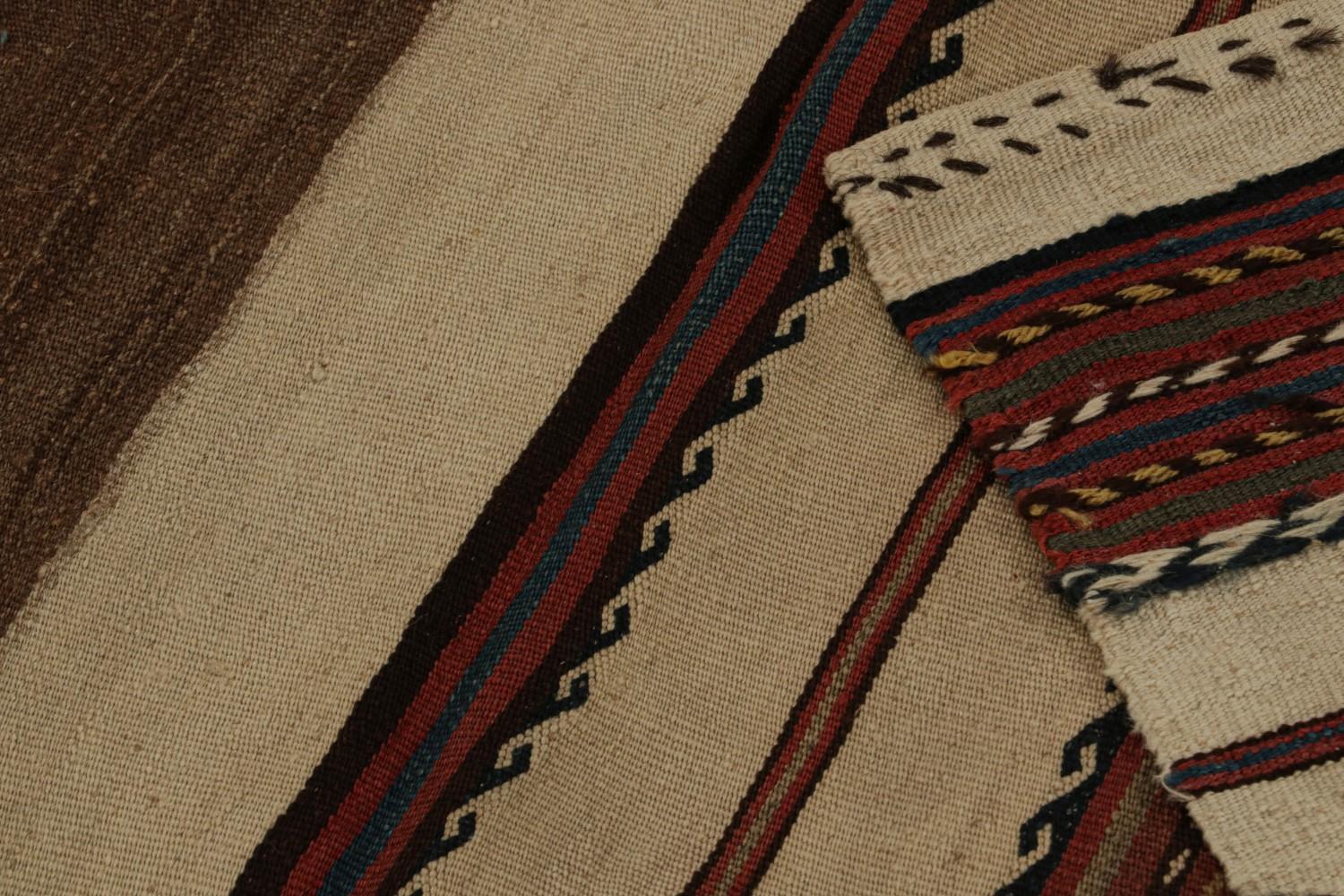 Vintage Afghani tribal Kilim runner rug