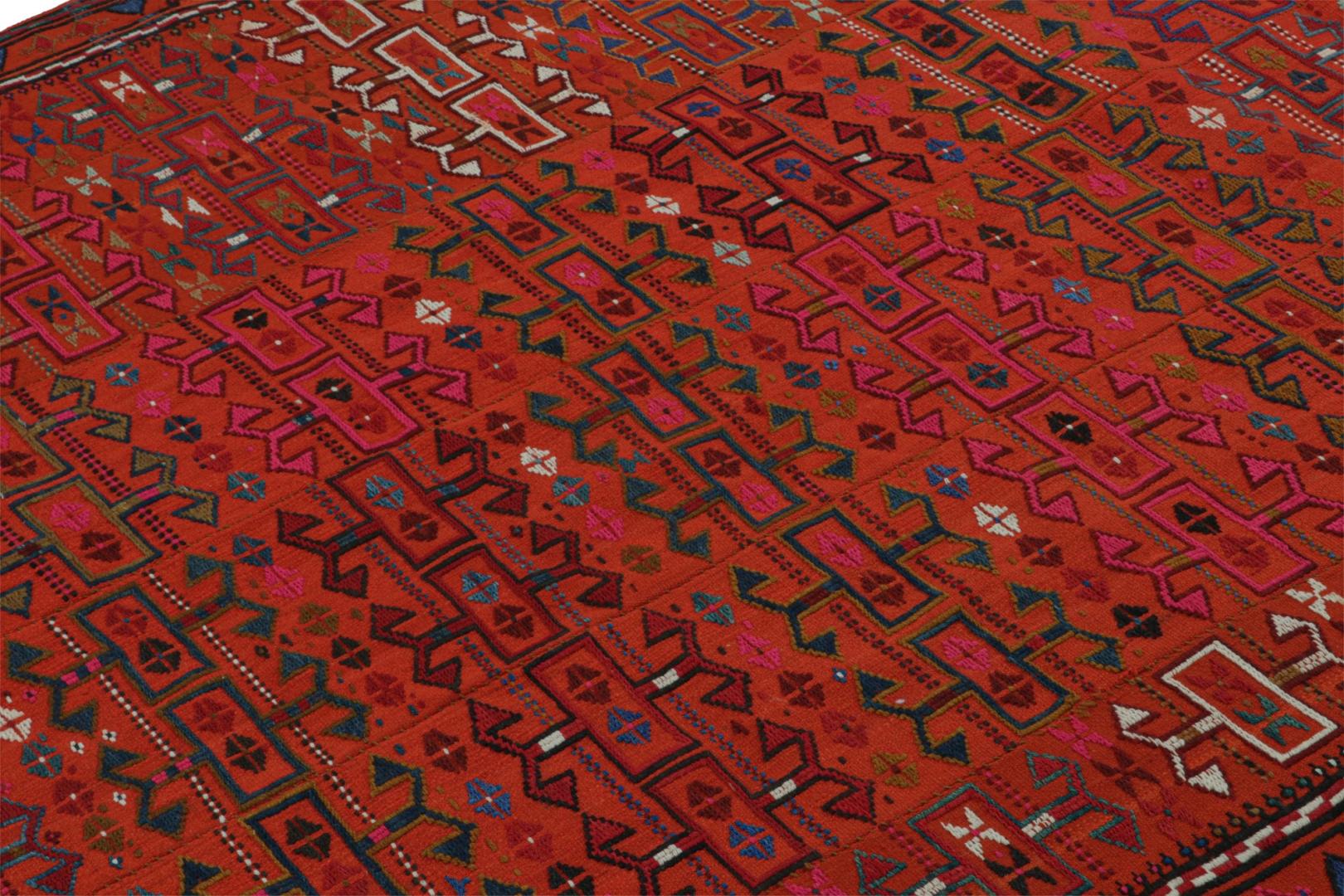 Vintage Tribal kilim rug