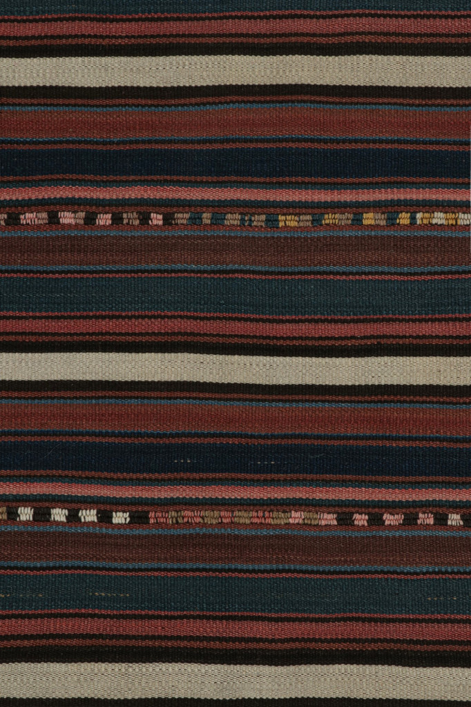 Vintage Afghani Tribal Kilim Square Rug