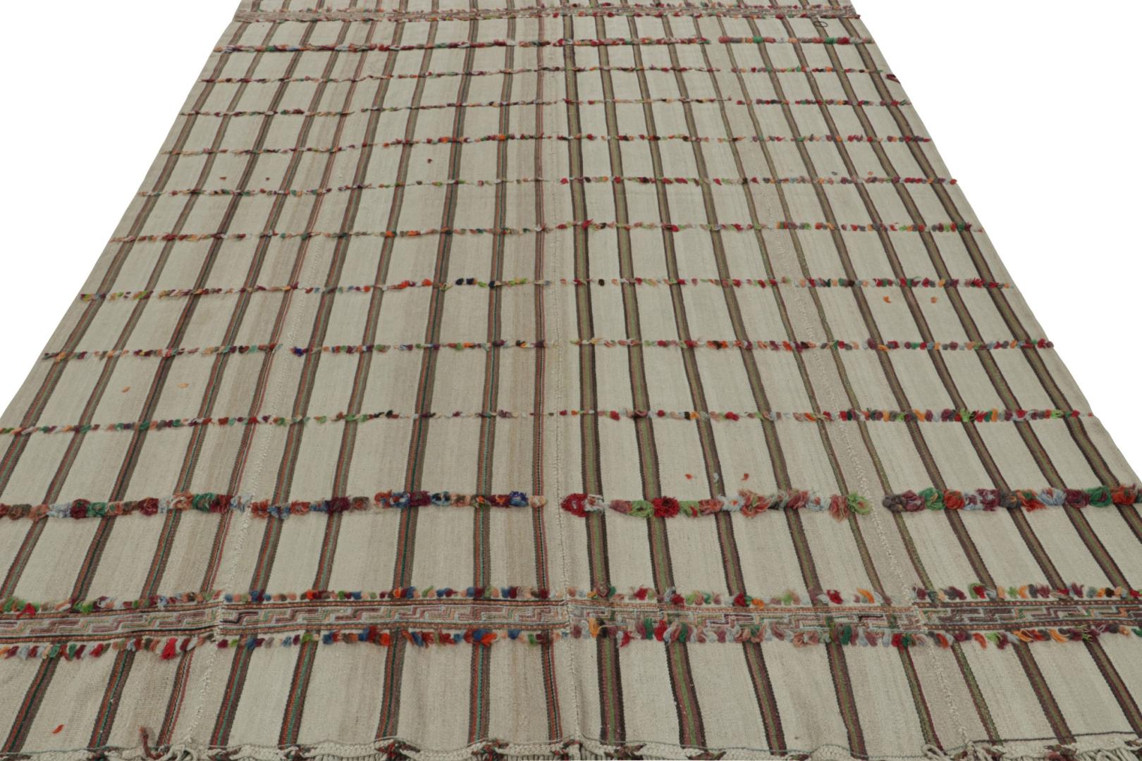 Vintage Afghani tribal Kilim Rug