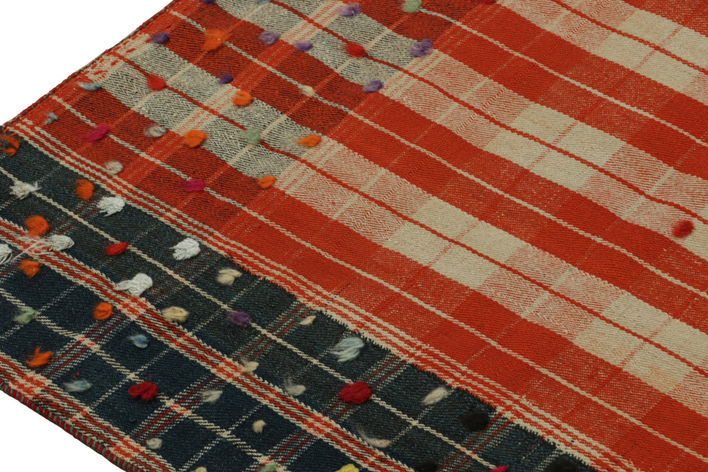 Vintage Afghan tribal Kilim rug