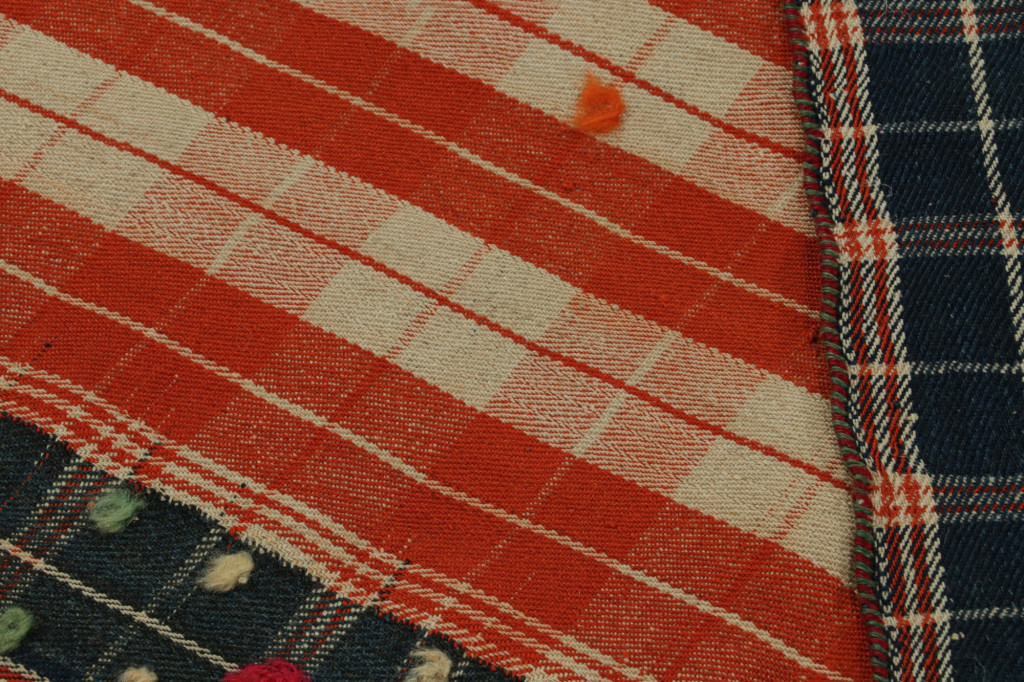 Vintage Afghan tribal Kilim rug