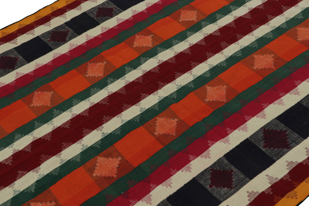 Vintage Afghani Tribal Kilim runner rug