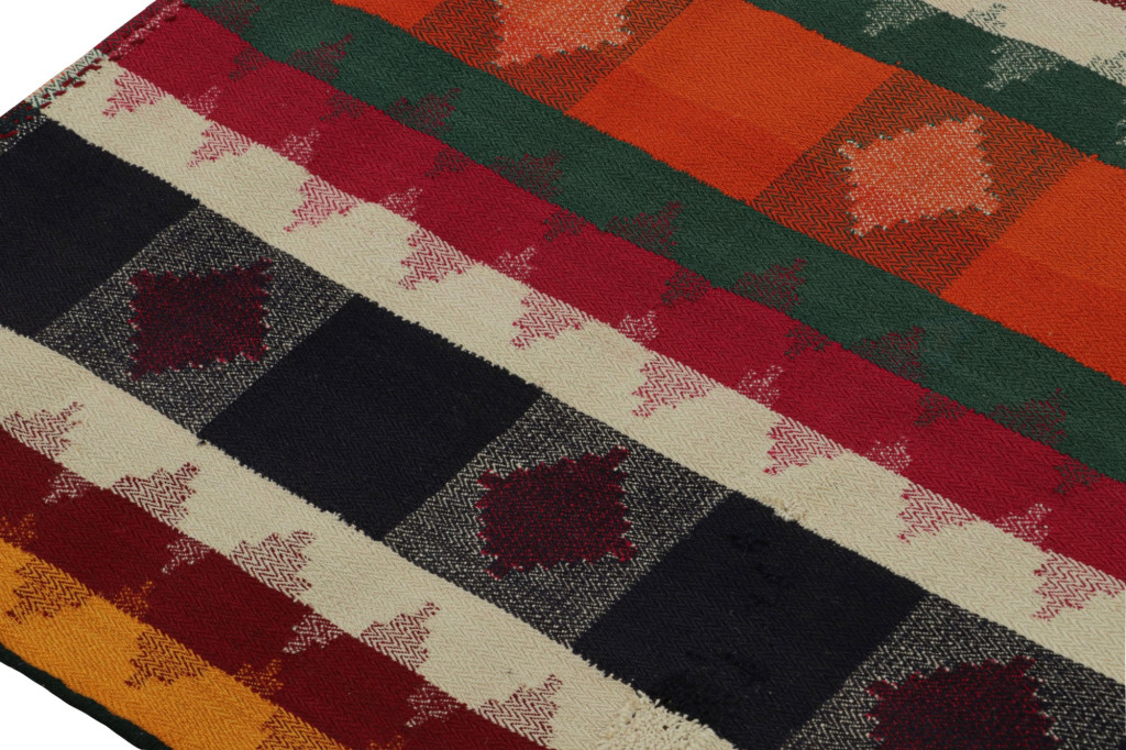 Vintage Afghani Tribal Kilim runner rug
