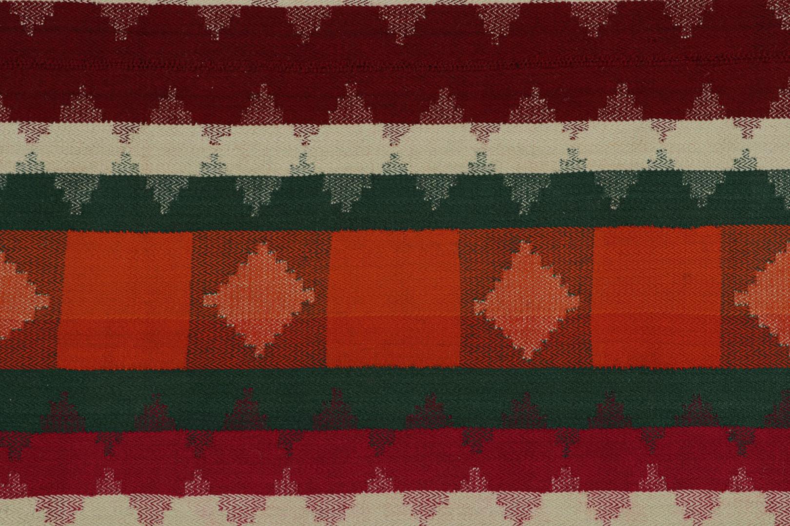 Vintage Afghani Tribal Kilim runner rug