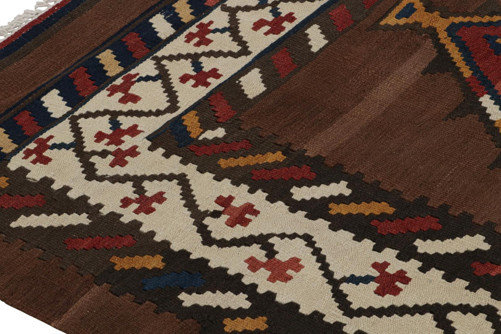 Vintage Persian tribal Kilim Runner rug