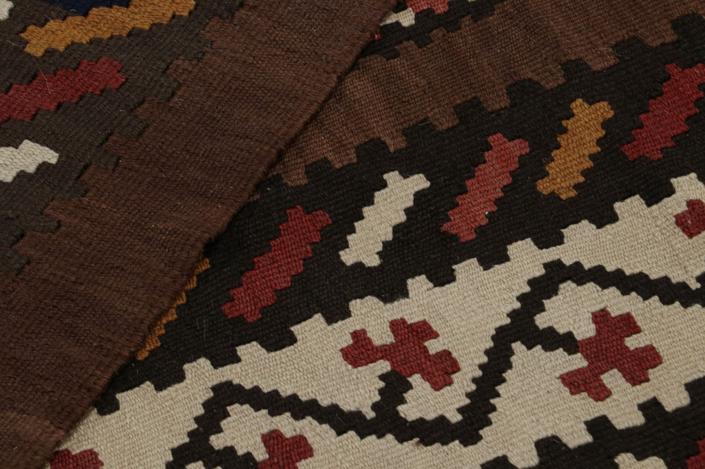 Vintage Persian tribal Kilim Runner rug