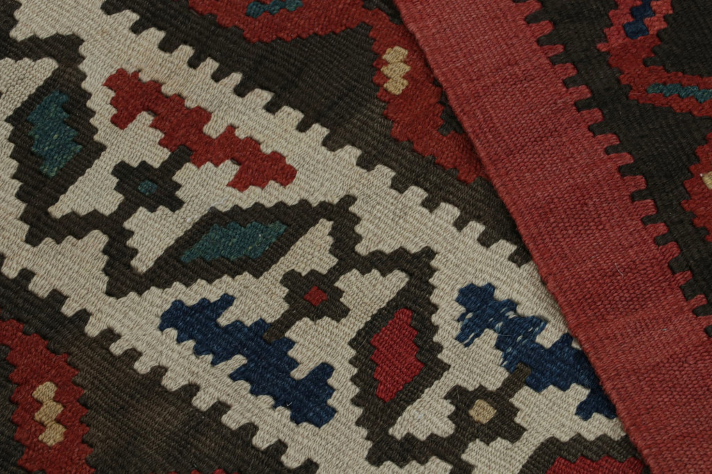 Vintage Persian tribal Kilim Runner rug